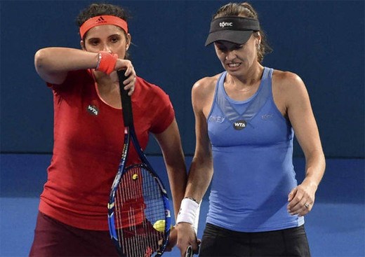 Sania mirza and martina hings 28 wins